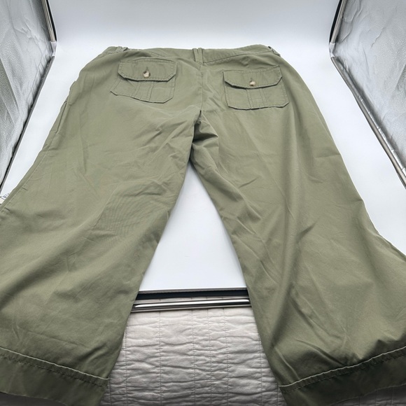 Tommy Hilfiger Capri Pants Womens Size 20 Olive Austin Fit Khaki 24.5” Inseam - Picture 8 of 15
